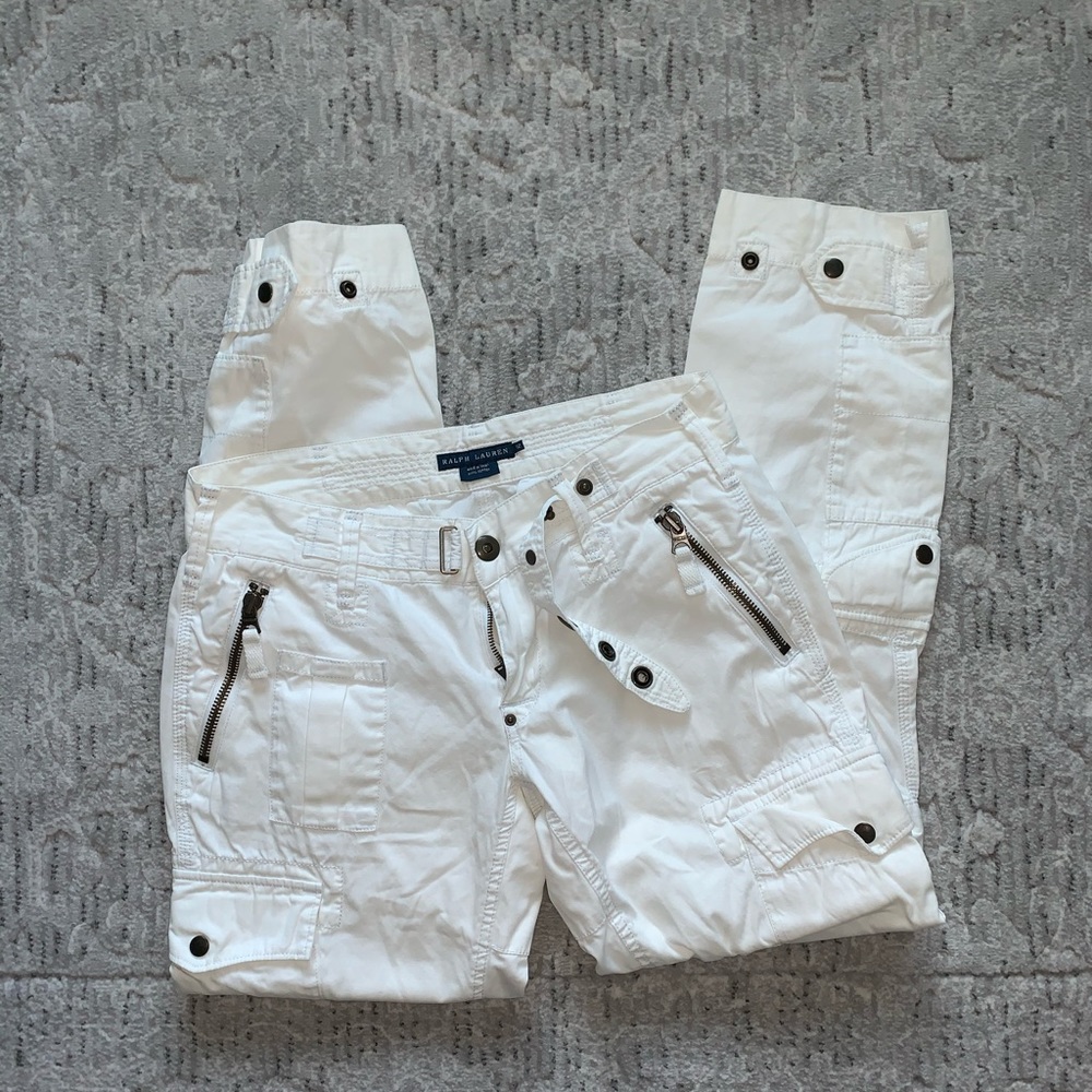 RALPH LAUREN SZ 12 Cropped Cargo